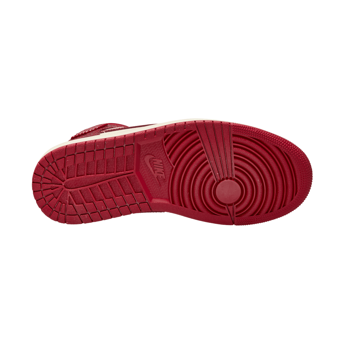 Women's Air Jordan 1 Mid SE "Red Cracked Leather"