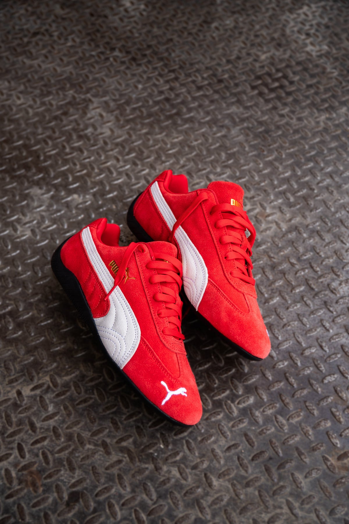 Womens Puma Speedcat OG (Puma Red/Puma White)