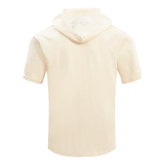 Men's Pro Standard NFL Buffalo Bills Josh Allen #17 Neutral Men's Short Sleeve Pullover Hoodie