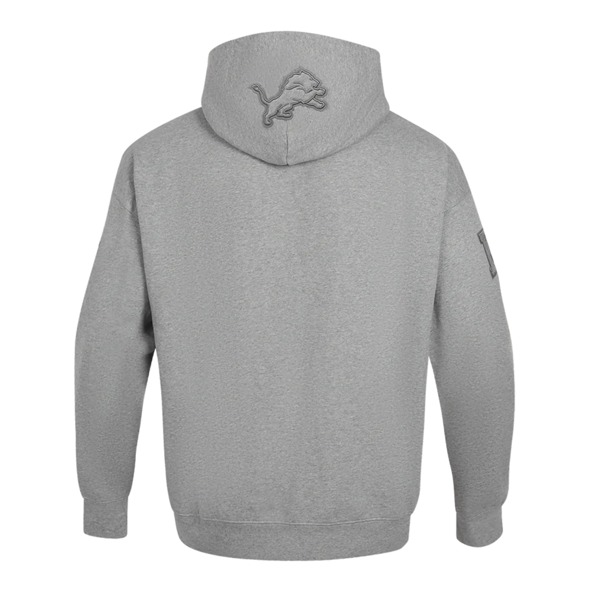 Men's Pro Standard NFL Detroit Lions Neutral Drop Shoulder PO Hoodie