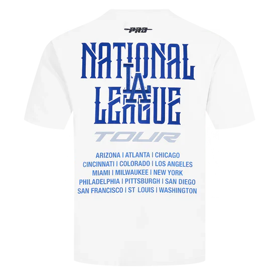 Men's Pro Standard MLB Los Angeles Dodgers City Tour 2.0 Drop Shoulder Tee