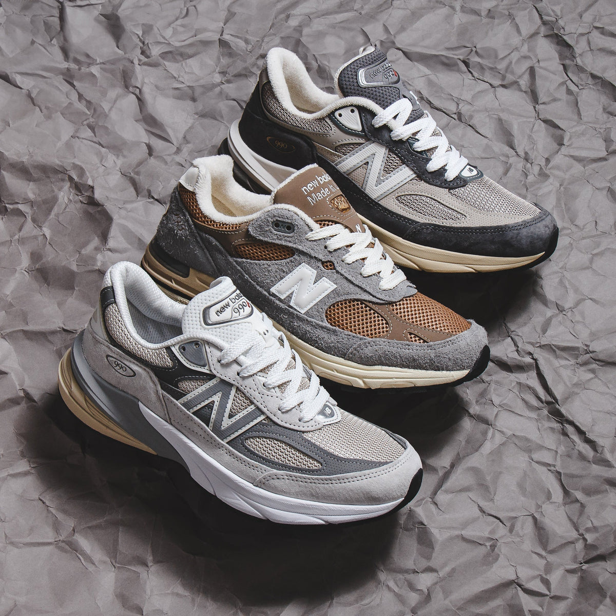 New Balance Unisex 993 Shadow Grey Made In USA Core U993GG