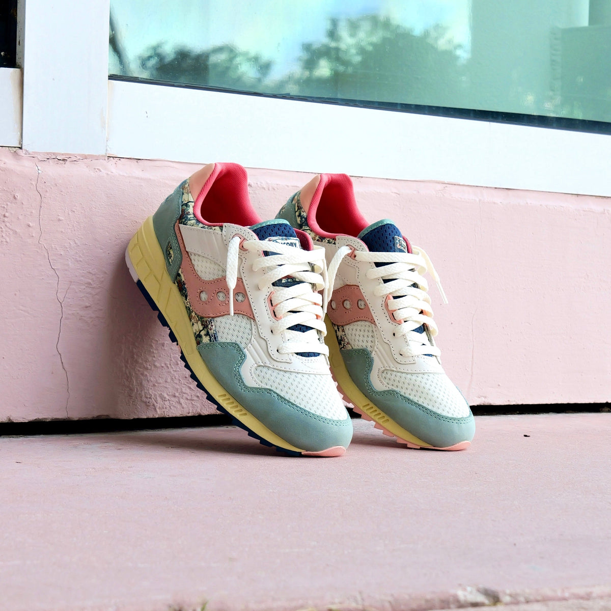 Mens Saucony Shadow 5000 Kissaten (Beige/Blue)