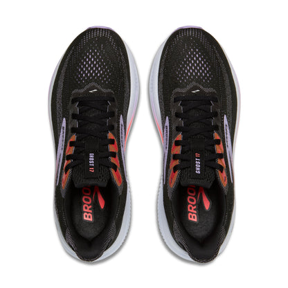 Brooks | Ghost 17 | Women's | Black/Purple/Coral