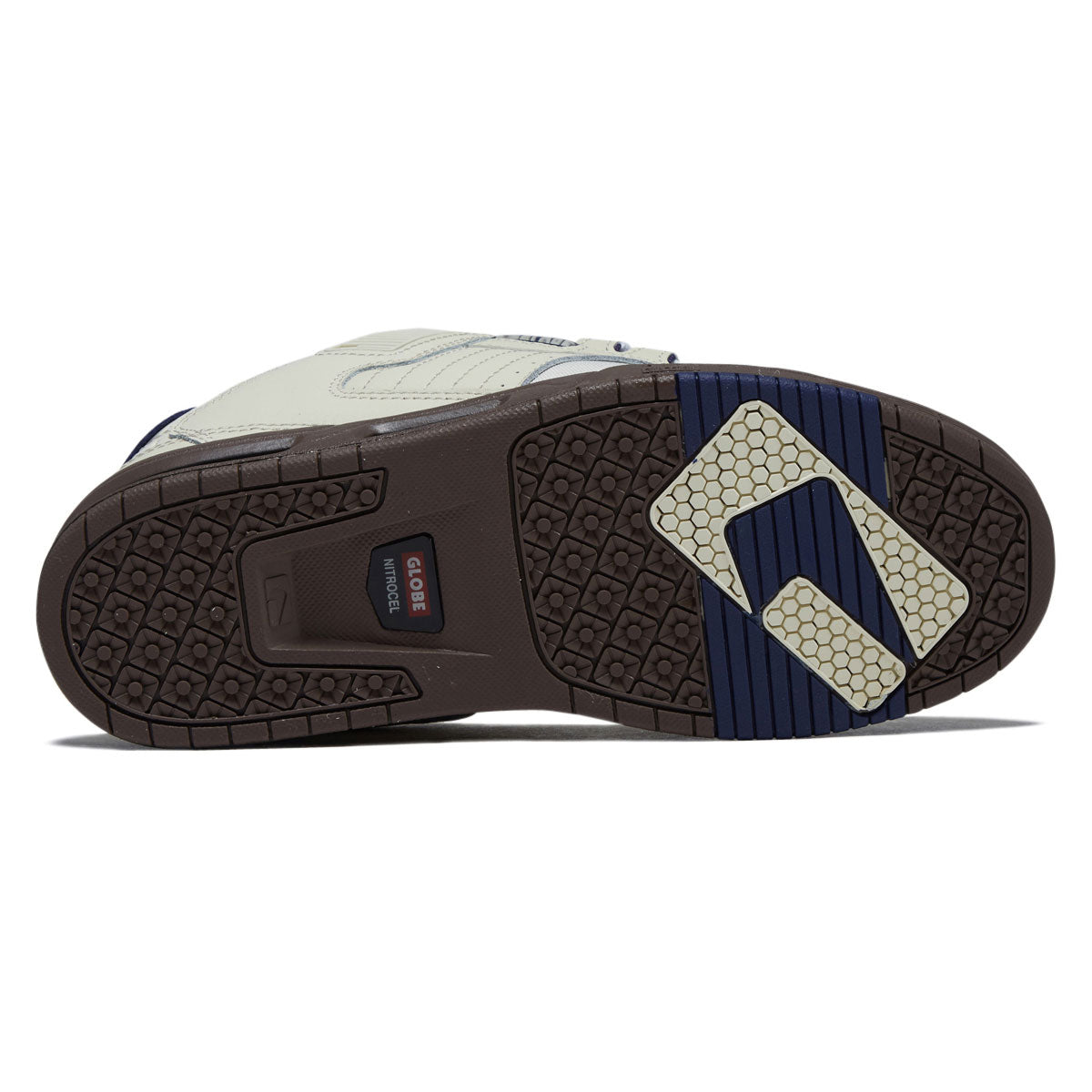 Globe Sabre Shoes - Antique White/Blue
