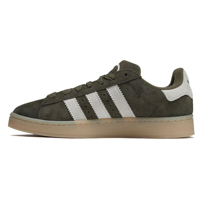 Adidas Campus 00s Shoes - Medium Dark Khaki/Off White/Gum