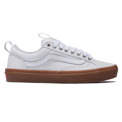 Vans Skate Old Skool 36+ Shoes - White/Gum