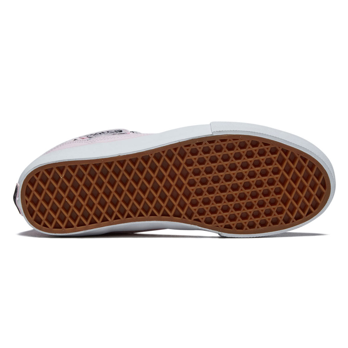 Vans Skate Half Cab Shoes - Pink/White