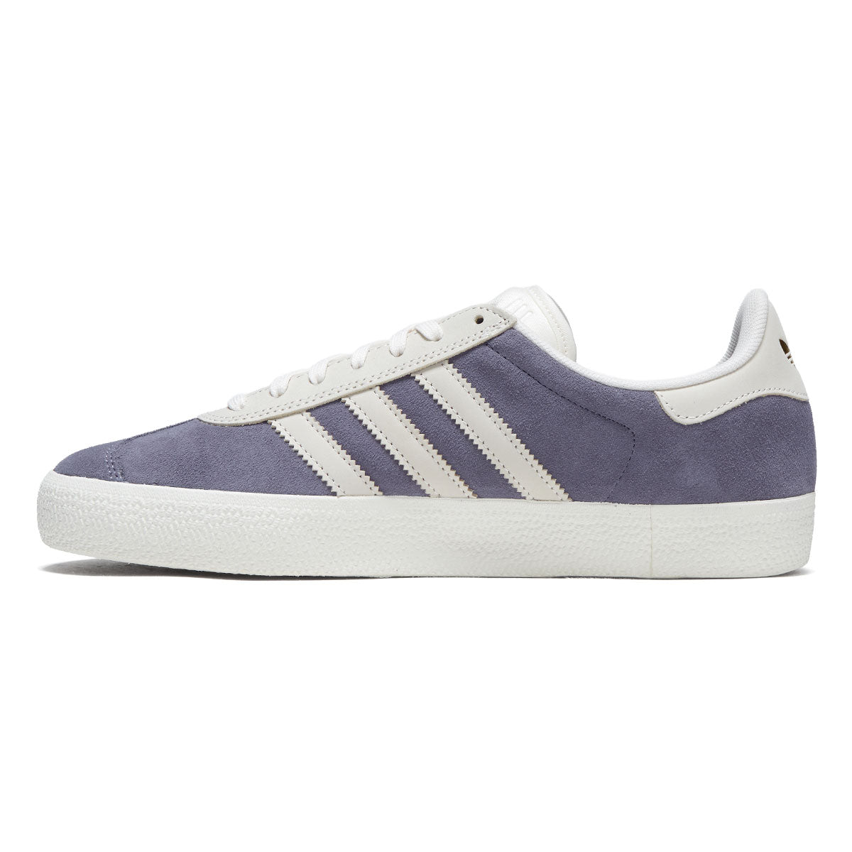 Adidas Gazelle ADV Shoes - Super Purple/Chalk White/Gold Metallic
