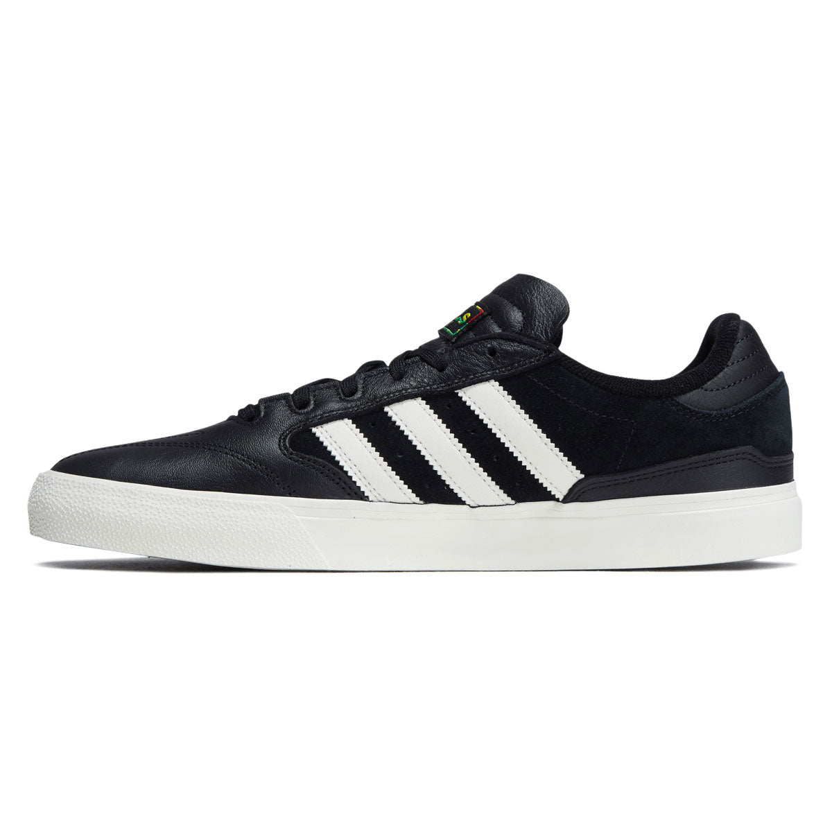 Adidas Busenitz Vulc II Shoes - Core Black/Chalk White/Gold Metallic