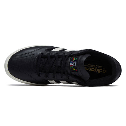 Adidas Busenitz Vulc II Shoes - Core Black/Chalk White/Gold Metallic