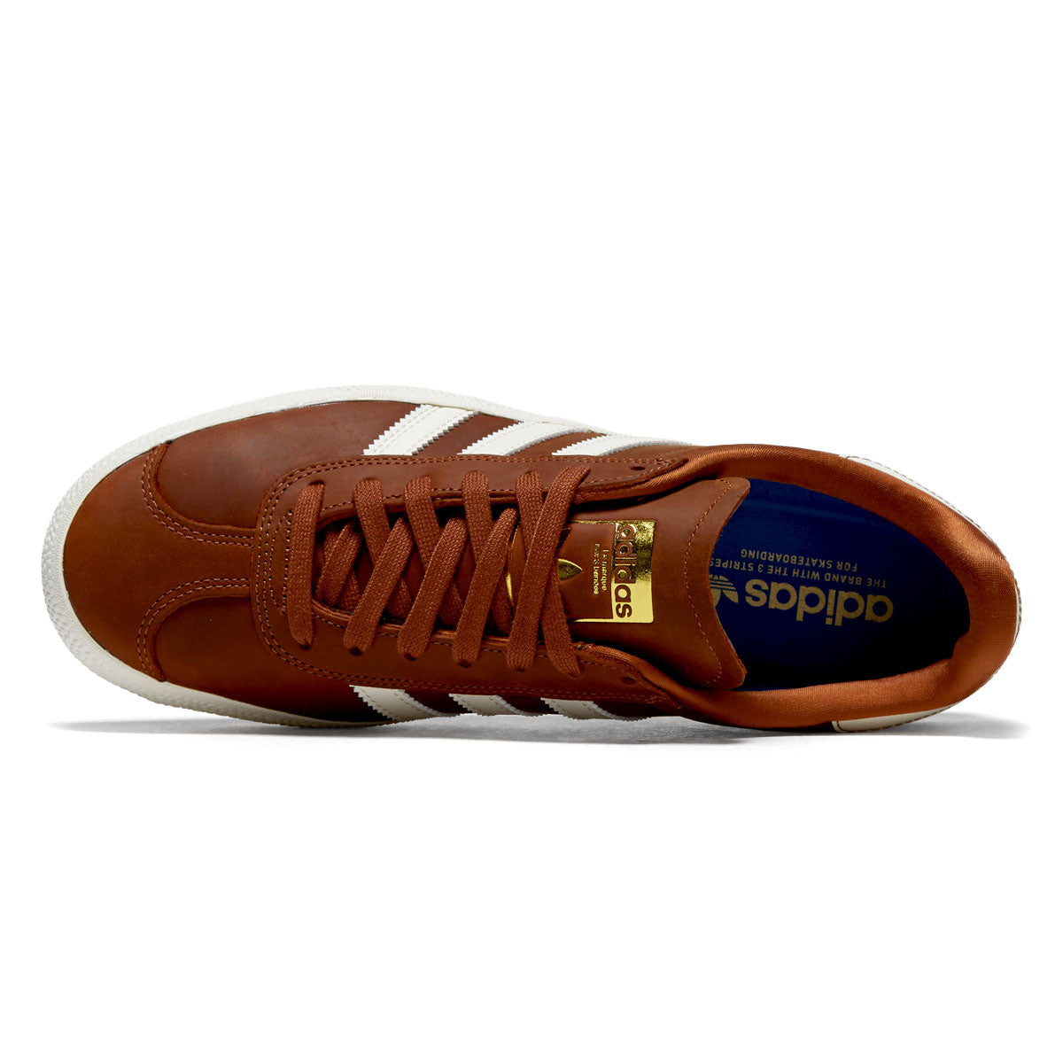 Adidas Gazelle ADV Shoes - Dusky Bronze/Chalk White/Off White
