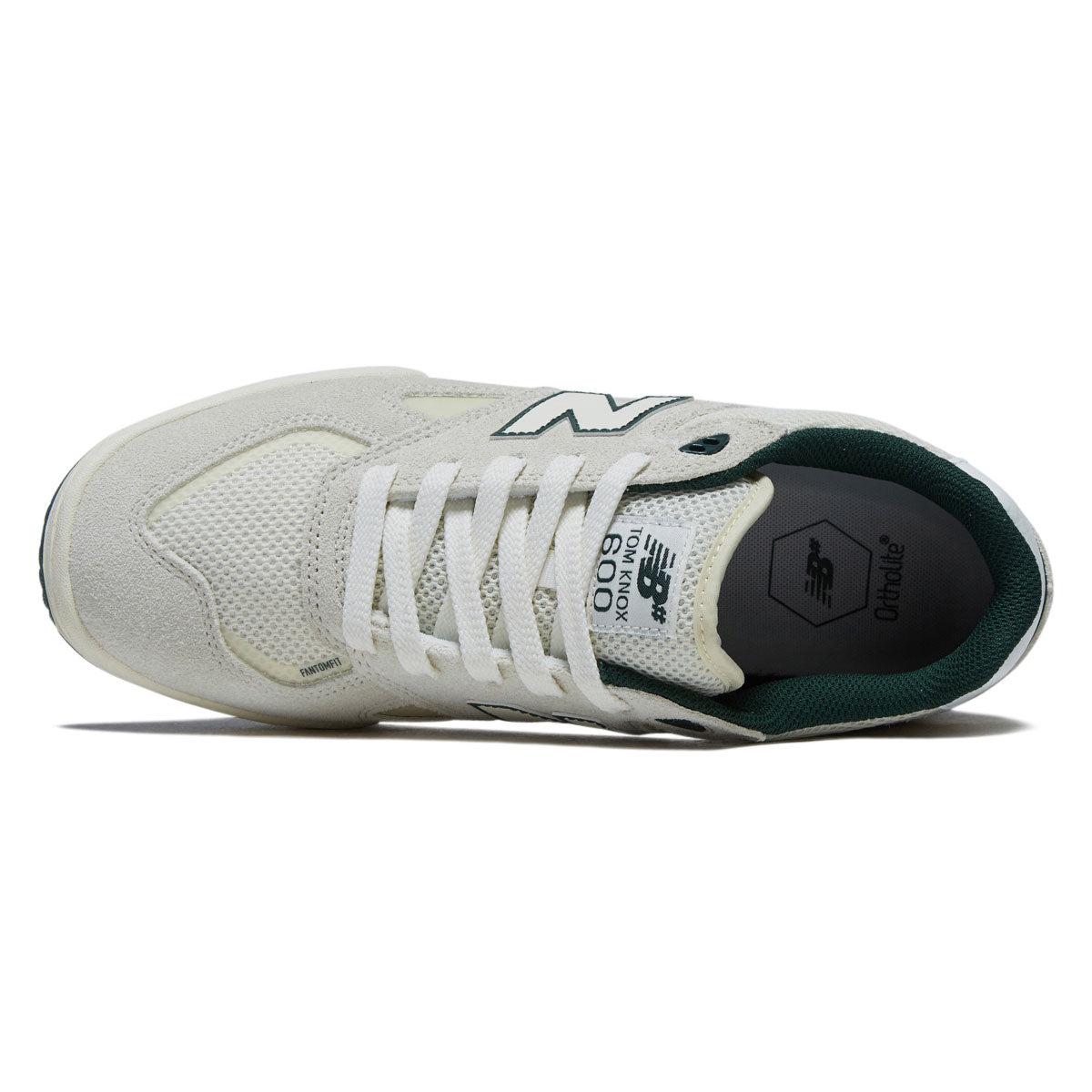 New Balance 600 Tom Knox Shoes - Sea Salt/Forest
