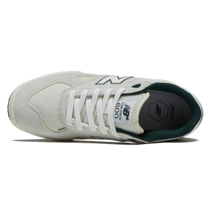 New Balance 600 Tom Knox Shoes - Sea Salt/Forest