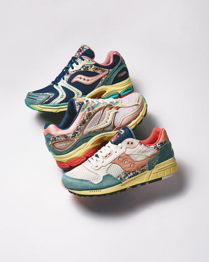 Saucony Men ProGrid OMNI 9 Beige Blue S71015-1