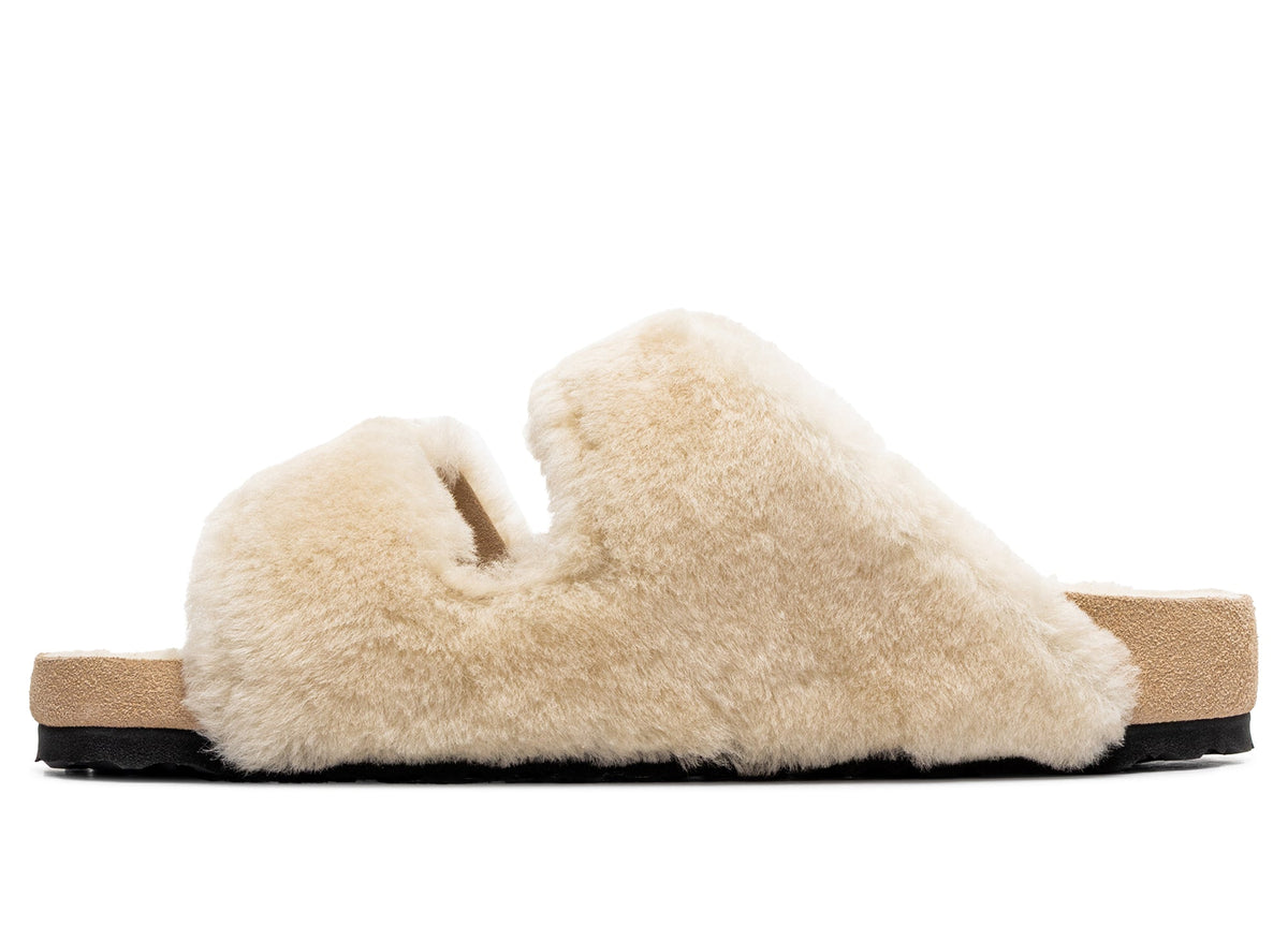 Birkenstock Arizona SK1 1774 Shearling Cream LAF