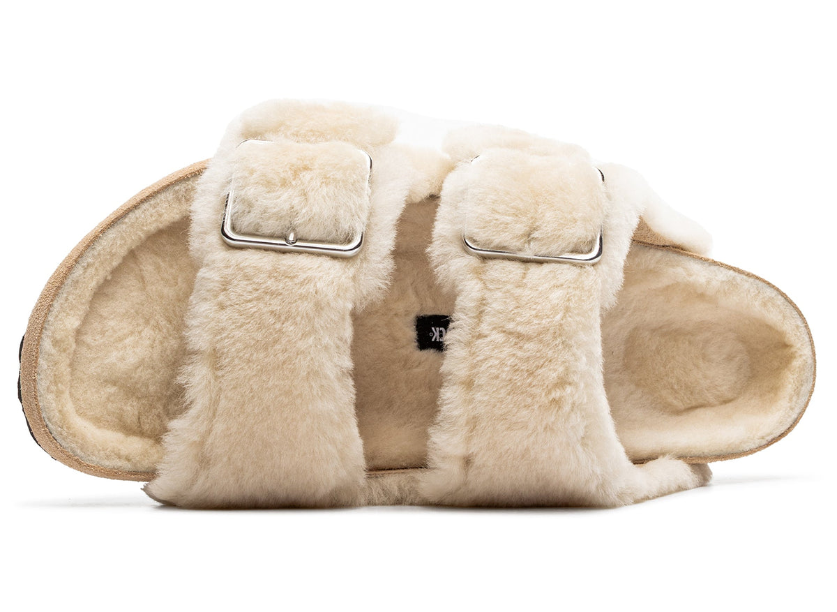 Birkenstock Arizona SK1 1774 Shearling Cream LAF