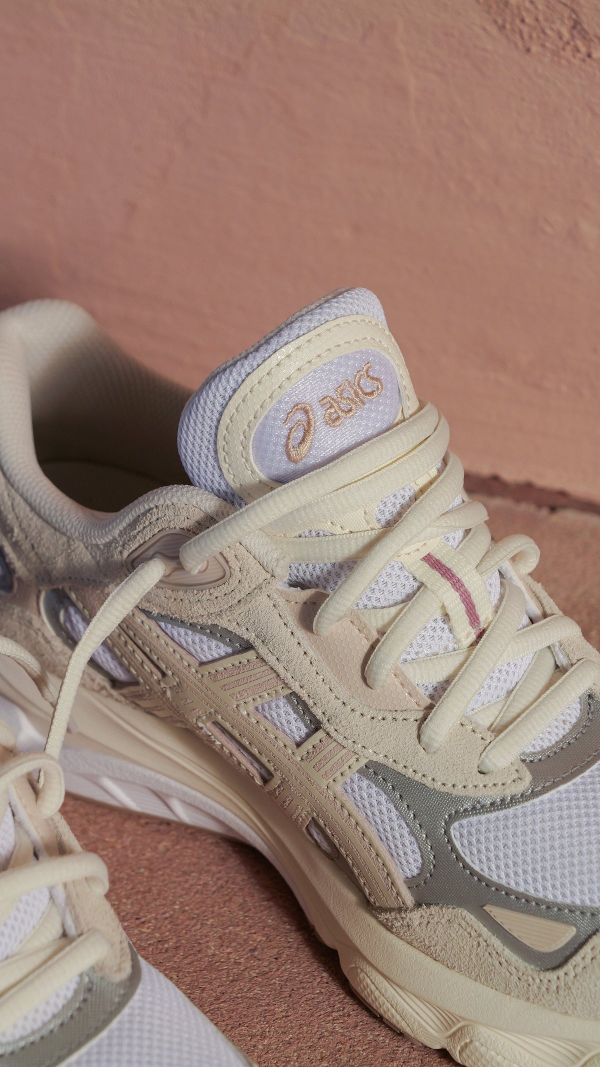Mens Asics Gel-NYC 2.0 (White/Cream)
