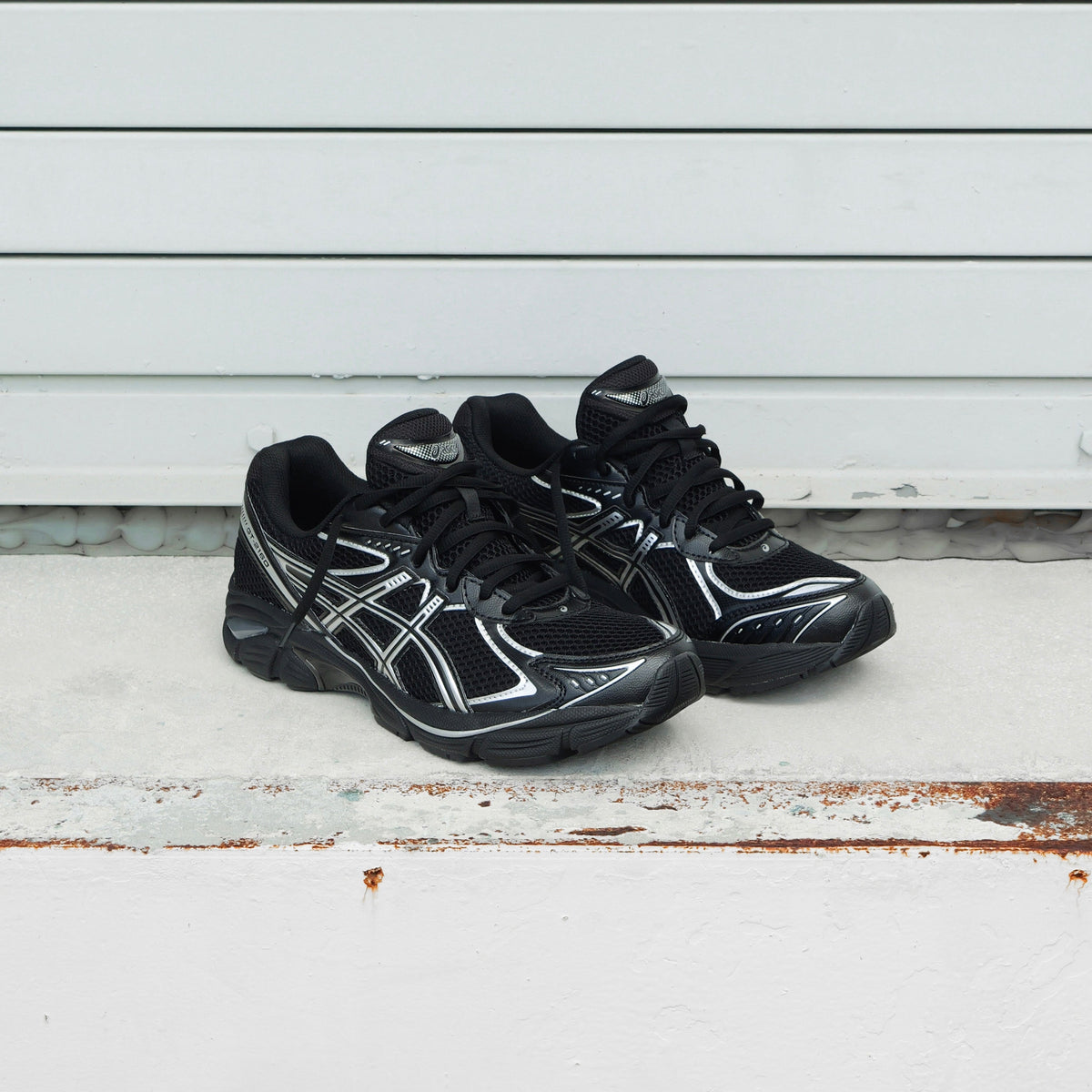 Mens Asics GT-2160 (Black/Pure Silver)