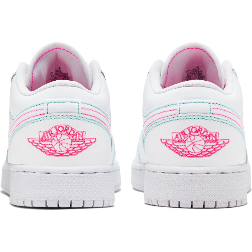 Big Kids' Air Jordan 1 Low  "Aurora Green"
