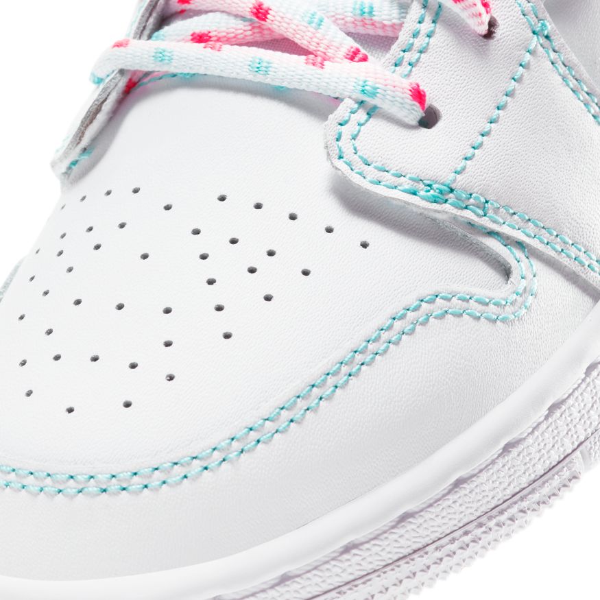 Big Kids' Air Jordan 1 Low  "Aurora Green"