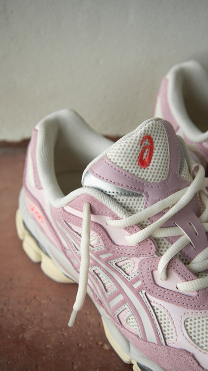 Mens Asics Gel-NYC (Cream/Rose Water)
