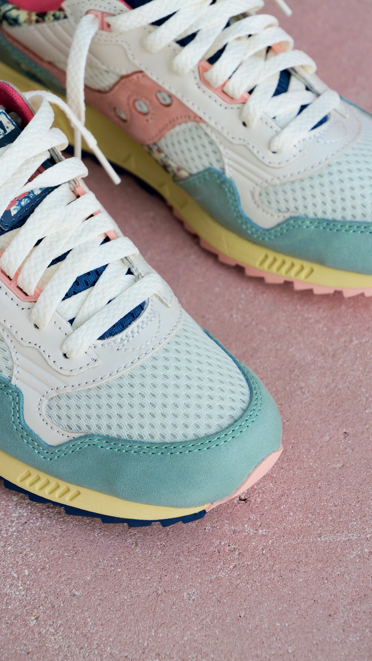 Mens Saucony Shadow 5000 Kissaten (Beige/Blue)