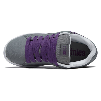 Etnies Fader Shoes - Grey/Purple