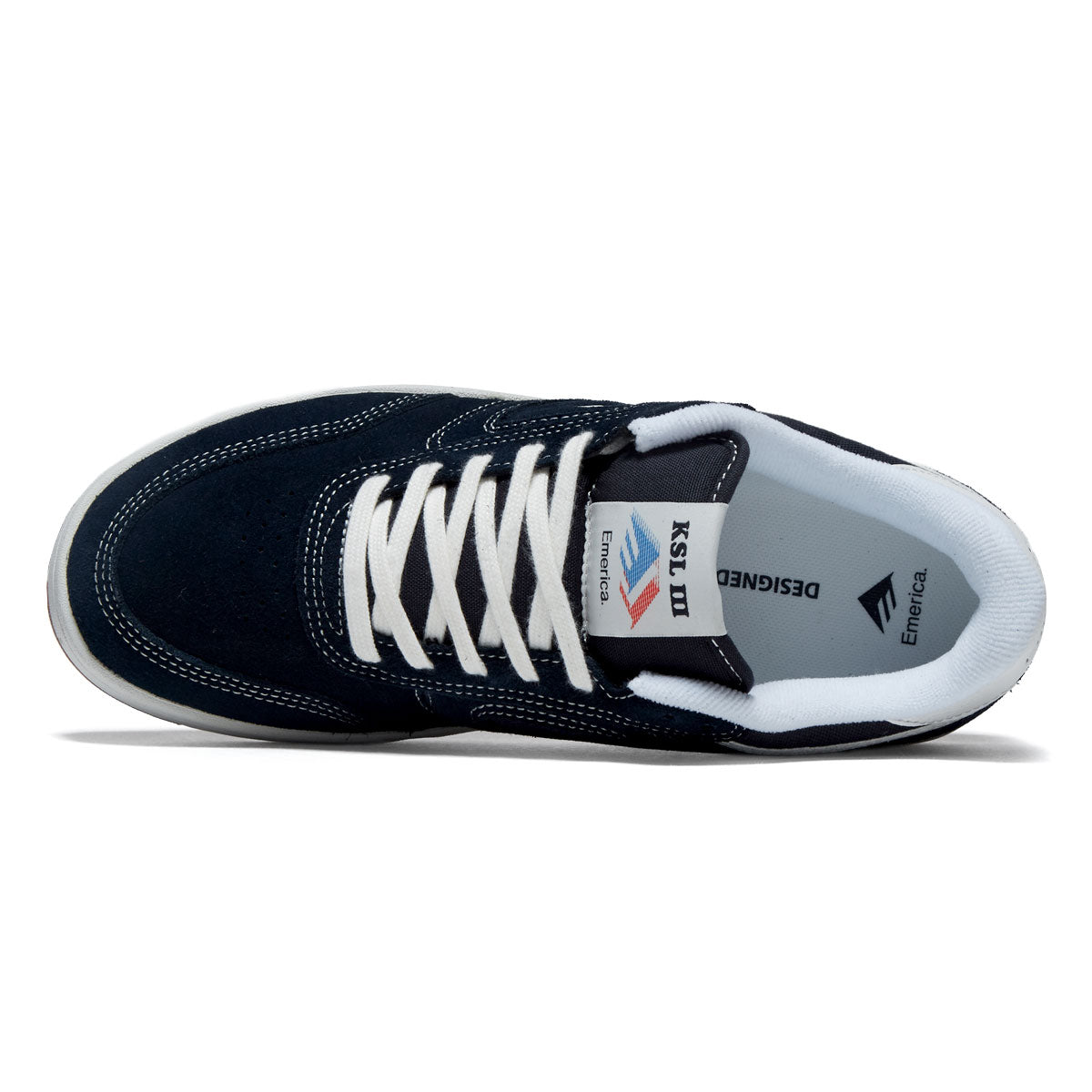 Emerica KSL III Shoes - Navy/Tan