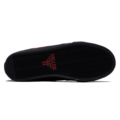 Fallen Bomber Shoes - Poppy Red/Black