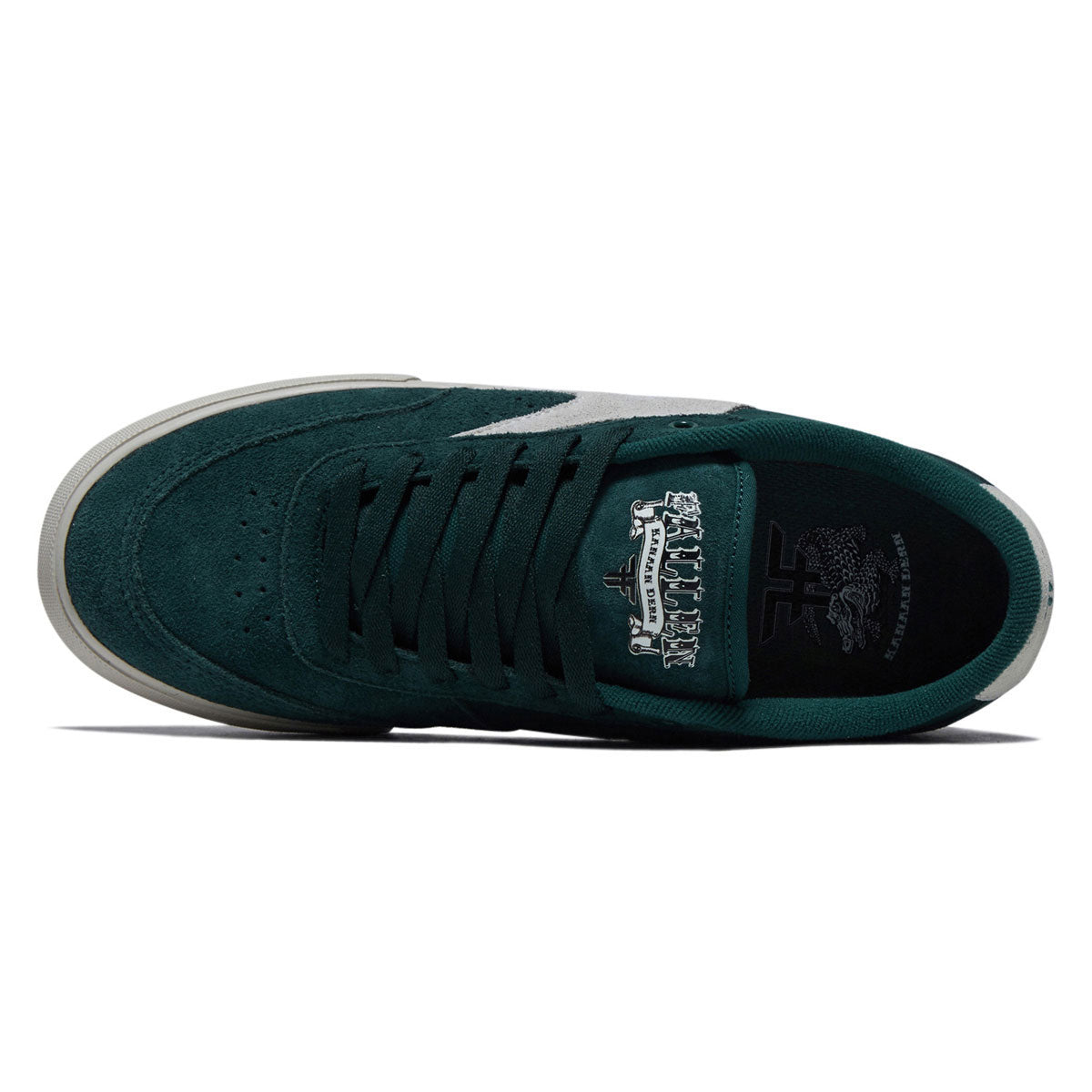 Fallen The Knockout Shoes - Green/Off White