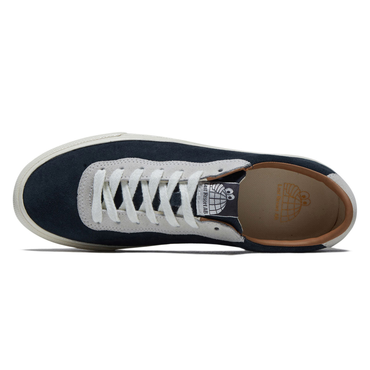 Last Resort AB VM001 Suede Lo Shoes - Steel Blue/Off White