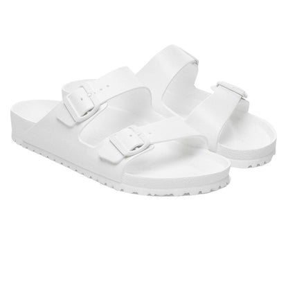 Birkenstock Womens Arizona EVA Sandals - White