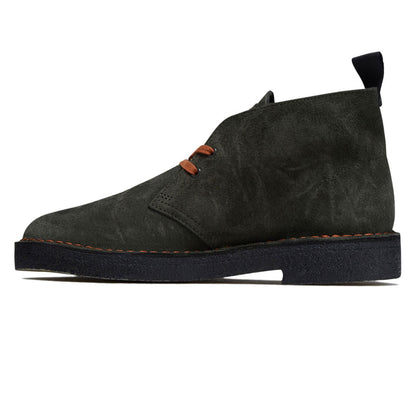 Clarks Desert Boots - Loden Green Suede