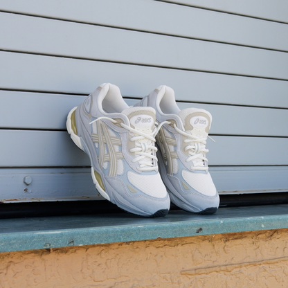 Mens Asics Gel-NYC 2.0 (Cream/Concrete)