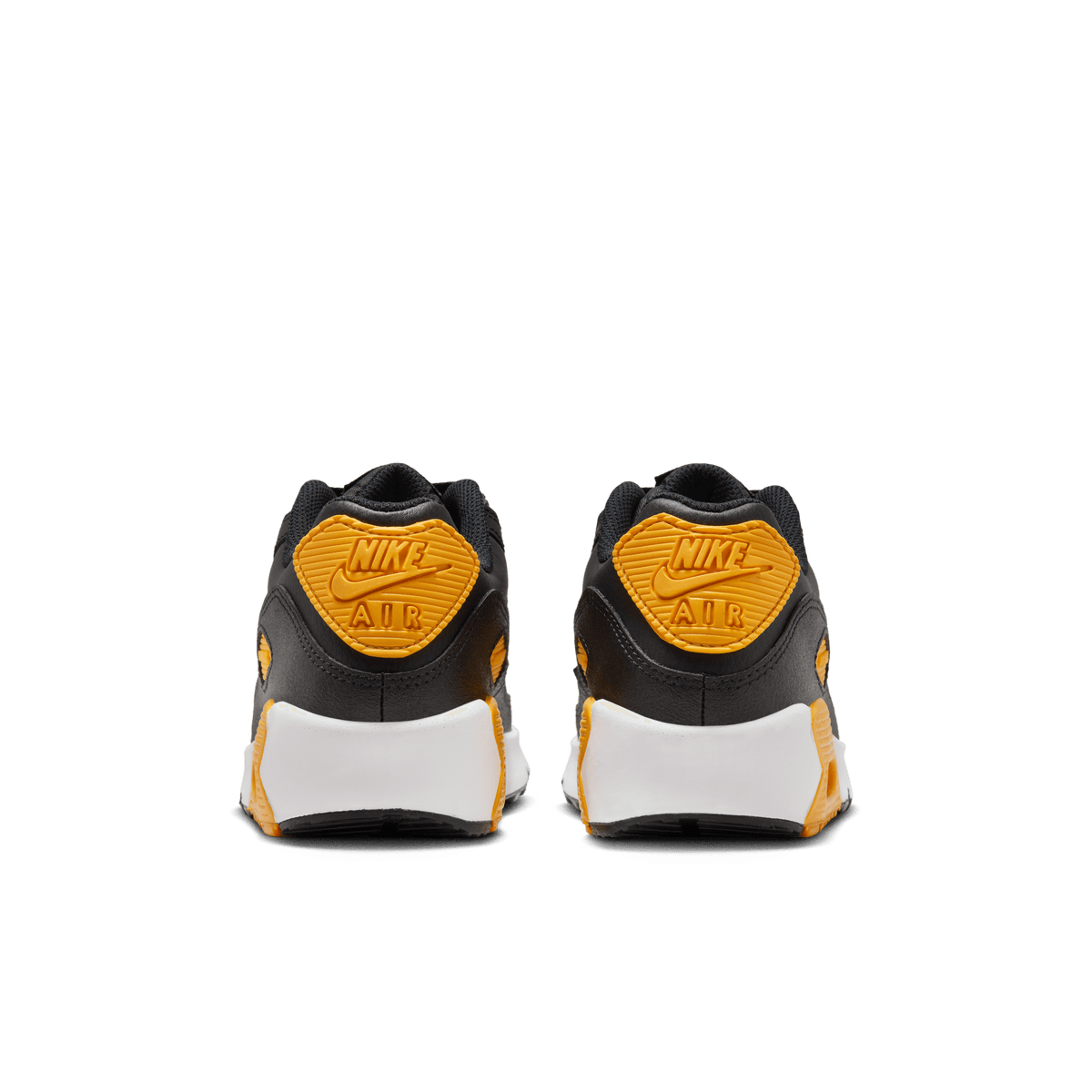 Big Kids' Nike Air Max 90 LTR "Black University Gold"