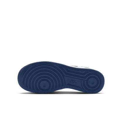 Big Kids' Nike Air Force 1 "White Football Grey Midnight Navy"
