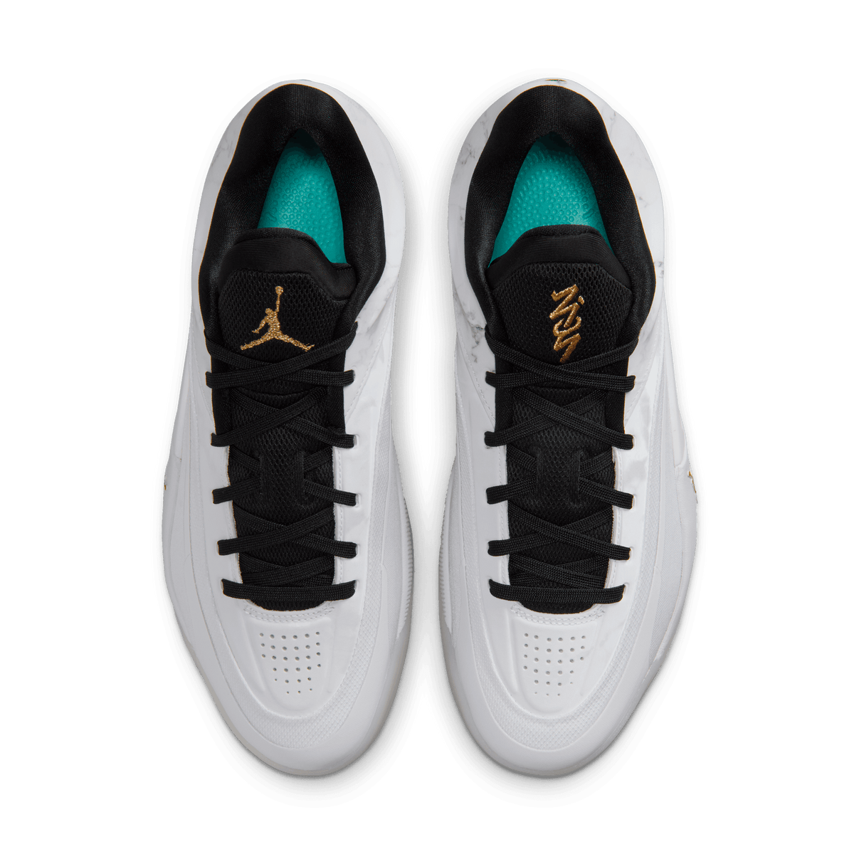 Men's Zion Williamson 4 Basketball Shoe "White Metallic Gold"