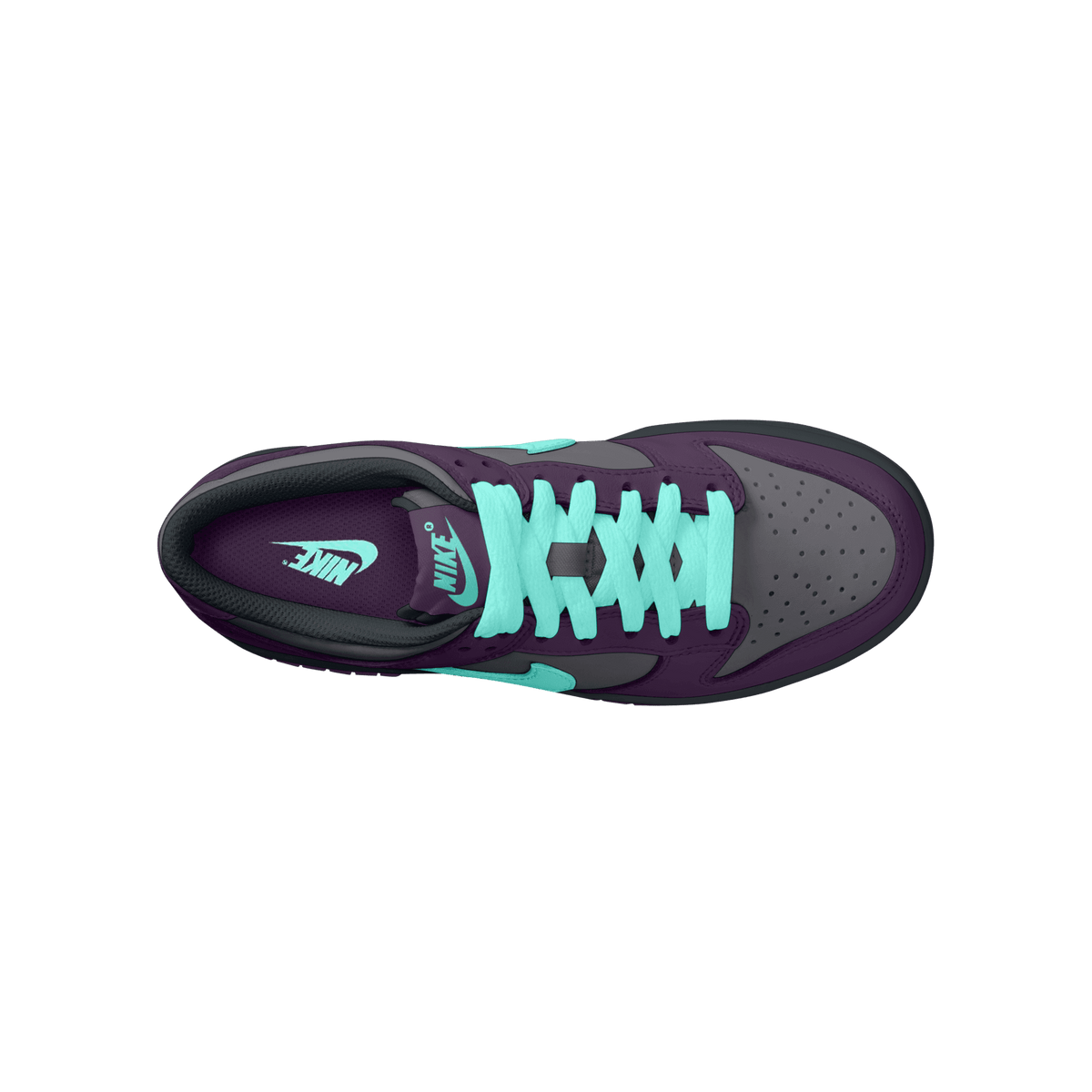 Big Kids' Nike Dunk Low "Wizard"