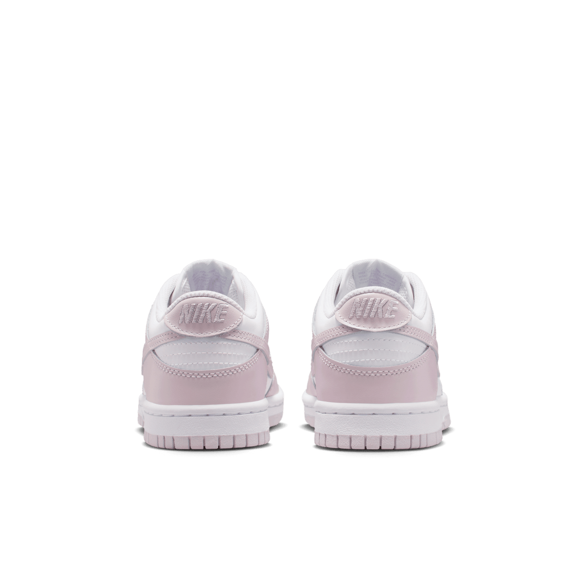 Big Kids' Nike Dunk Low "White Light Violet"
