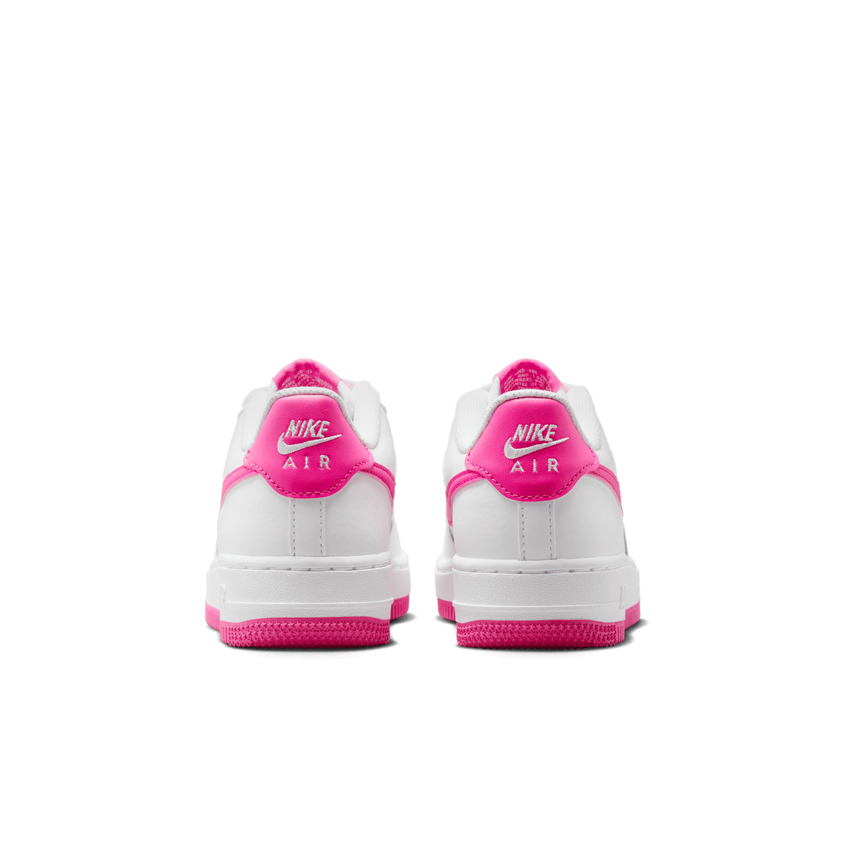 Big Kids' Nike Air Force 1  "White Laser Fuchsia"