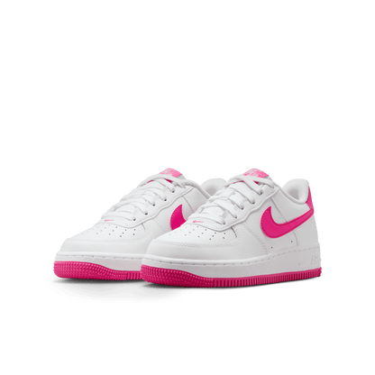 Big Kids' Nike Air Force 1  "White Laser Fuchsia"