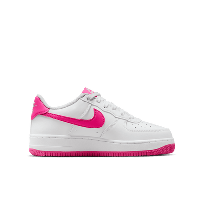 Big Kids' Nike Air Force 1  "White Laser Fuchsia"