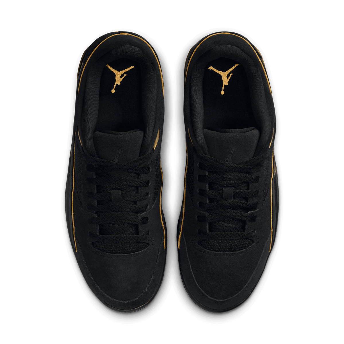 Men's Jordan Flight Court "Black Metallic Gold"