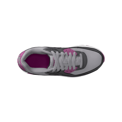 Big Kids' Nike Air Max 90 "Cement Grey Dark Raisin"