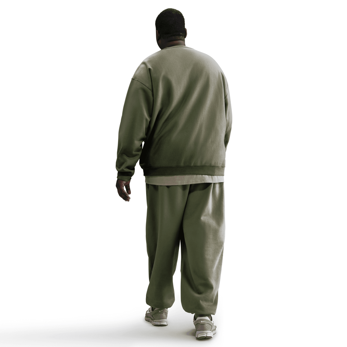 Men's Nike Solo Swoosh Cuffed Fleece Pants