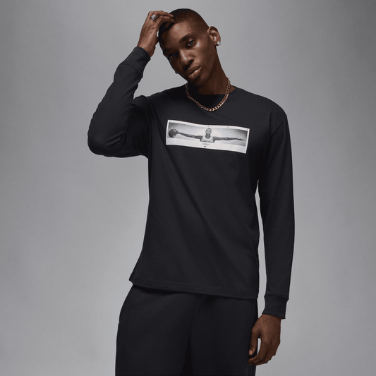 Men's Jordan Long-Sleeve Crew-Neck T-Shirt