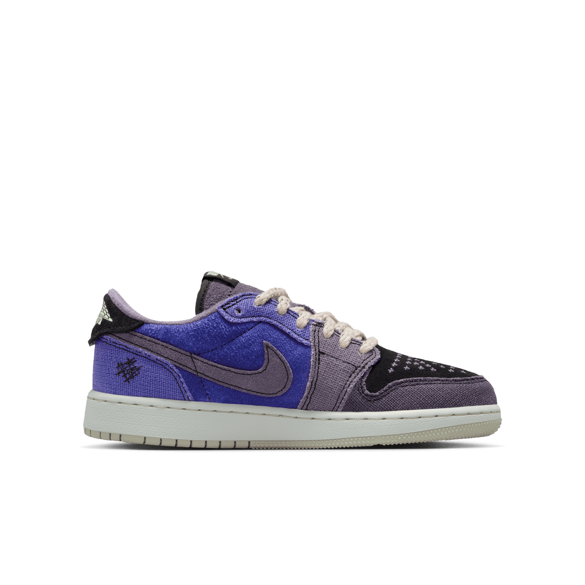 Big Kids' Air Jordan 1 Retro Low OG  Zion Williamson's "Voodoo Alternate"