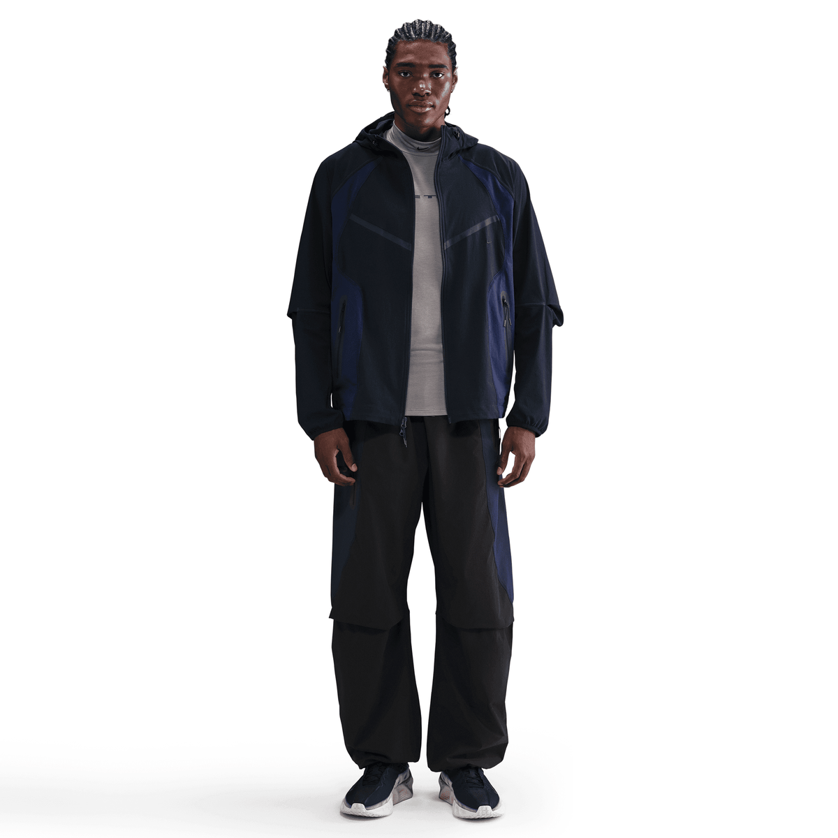 Men's Nike Tech Dri-FIT Woven Color-Block Oversized Pants