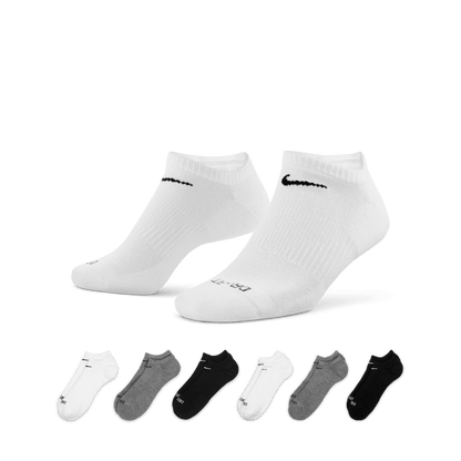 Nike Everyday Plus Cushioned Training No-Show Socks (6 Pairs) "Unisex"